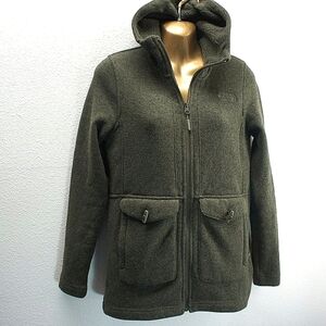 The north face fleece zip jacket size S